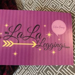 LaLa Leggings Pants - LaLa Leggings Extra-Curvy - Fall Night Print LaLa Leggings Pants - LaLa Leggings Extra-Curvy - Fall Night Print